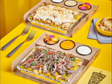 Mexican Shawerma With Mozzarella Cheese Fatteh