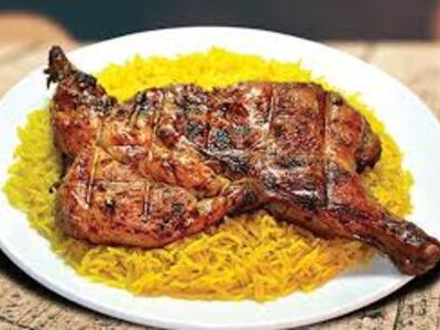 Half Grilled Chicken