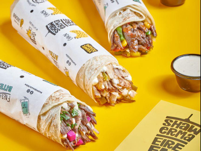 Mexican Meat Shawerma Sandwich