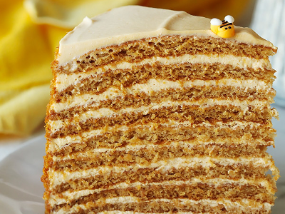 Russian Honey Cake Chocolate Flavored