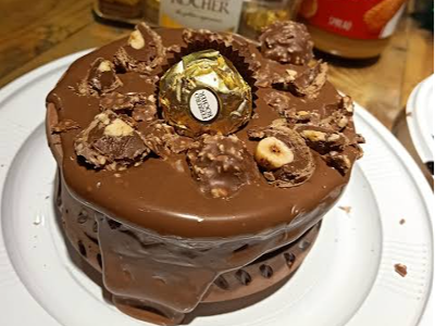 Ferrero Rocher Chocolate Casserole