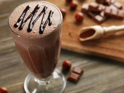 Nutella Chocolate Milkshake
