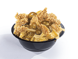French Fries With Chicken And Jalapeno
