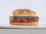 Beef Burger Sandwich Meal