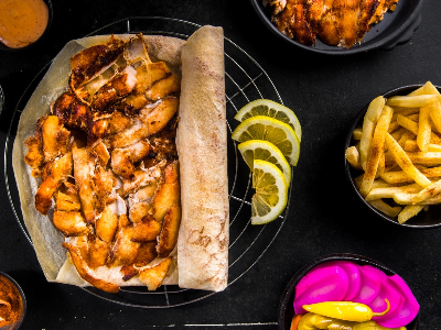 Chicken Shawerma Slices Meal