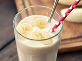 Banana with Milk Smoothie