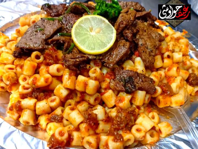 Pasta With Meat And Liver