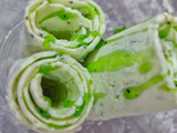 Kiwi Ice Cream Roll