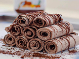 Ice Cream Roll Ferrero Rocher Chocolate