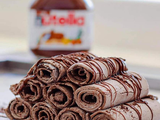 Oreo Nutella Ice Cream Roll