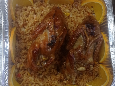 Pigeon With Shrimp
