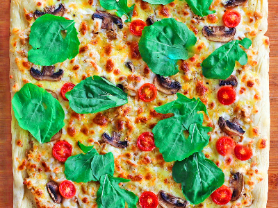 Mushroom Pizza