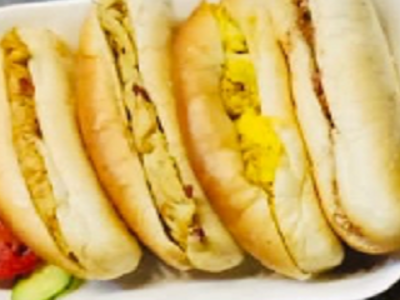 Omelette Eggs Sandwich