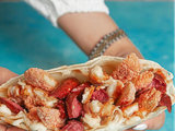 Chicken Strips And Sausage Crepe