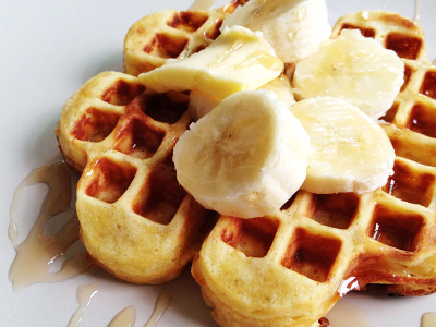 Banana Waffle