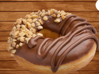 Fasting Chocolate Nutella Doughnut