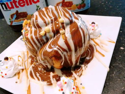 Fasting Nutella Chocolate Cinnabon