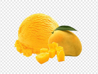 Fasting Peach Ice Cream - 1 Scoop