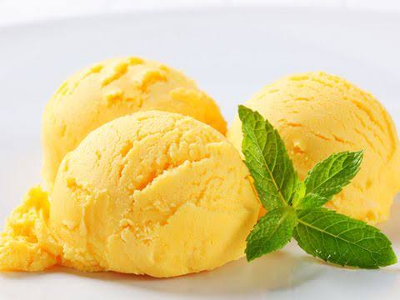 Fasting Mango Ice Cream - 1 Scoop