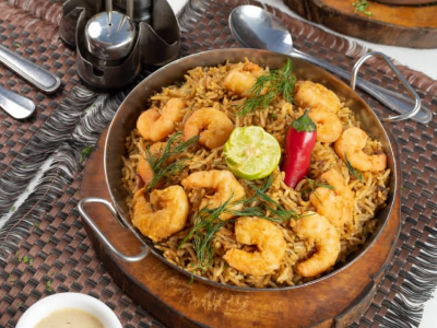 Shrimp With Rice Meal