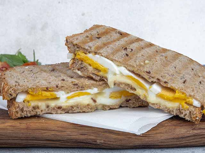 Shami Omelette Sandwich