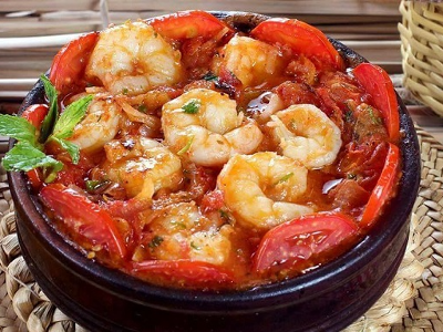 Shrimp With Grits Casserole