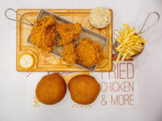 Crispy Chicken Meal - 4 Pieces