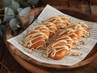 Mini Pancakes With Caramel