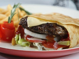 Beef Burger Crepe