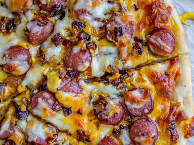 Hot Dog Pizza