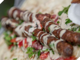 Souvlaki Sausage Sandwich