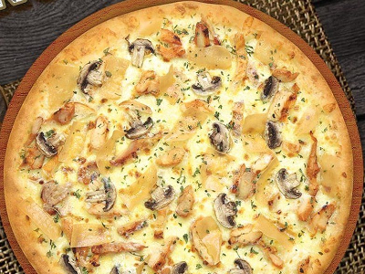 Mushroom Pizza