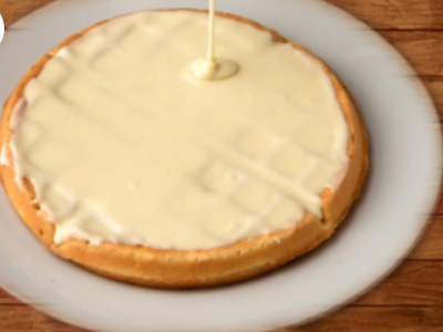 White Chocolate Waffle