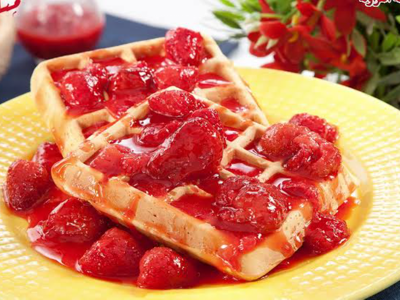 Strawberry Waffle