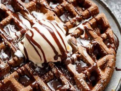 Dark Chocolate Waffle