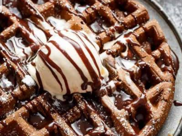 Dark Chocolate Waffle
