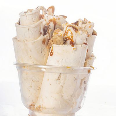 Mixed Nuts Ice Cream Roll