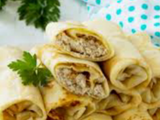 Chicken Crepe Roll