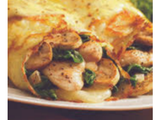 Mushroom Roll Crepe