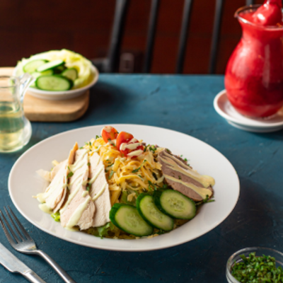Beef And Chicken Salad