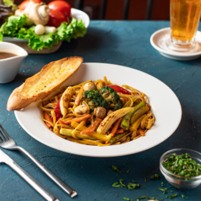 Vegetables Chinese Noodles In Our Style