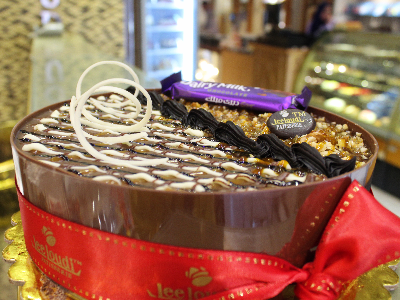 Nutella Chocolate With Hazelnut Torte
