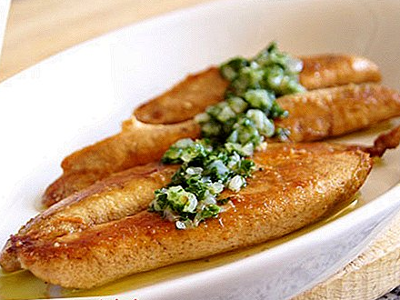 Grilled Roe With Butter