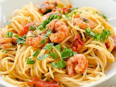 Spaghetti With Red Sauce Pasta