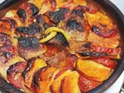 Pottery Potato With Meat Casserole