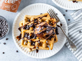 Vanilla Ice Cream Waffle