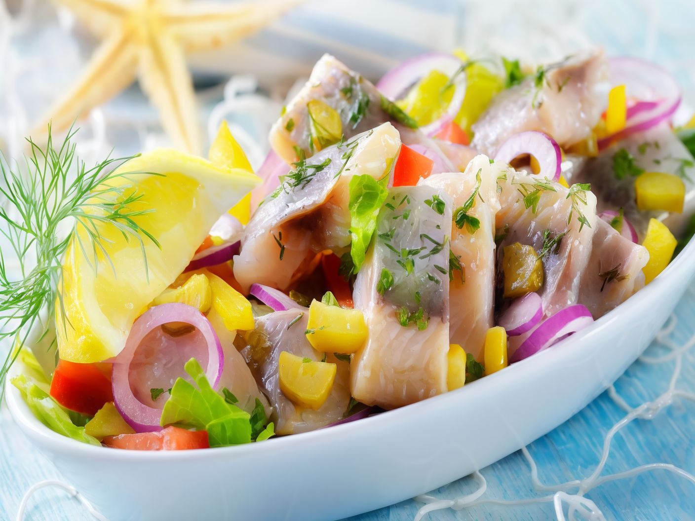 Herring Chunks Salad