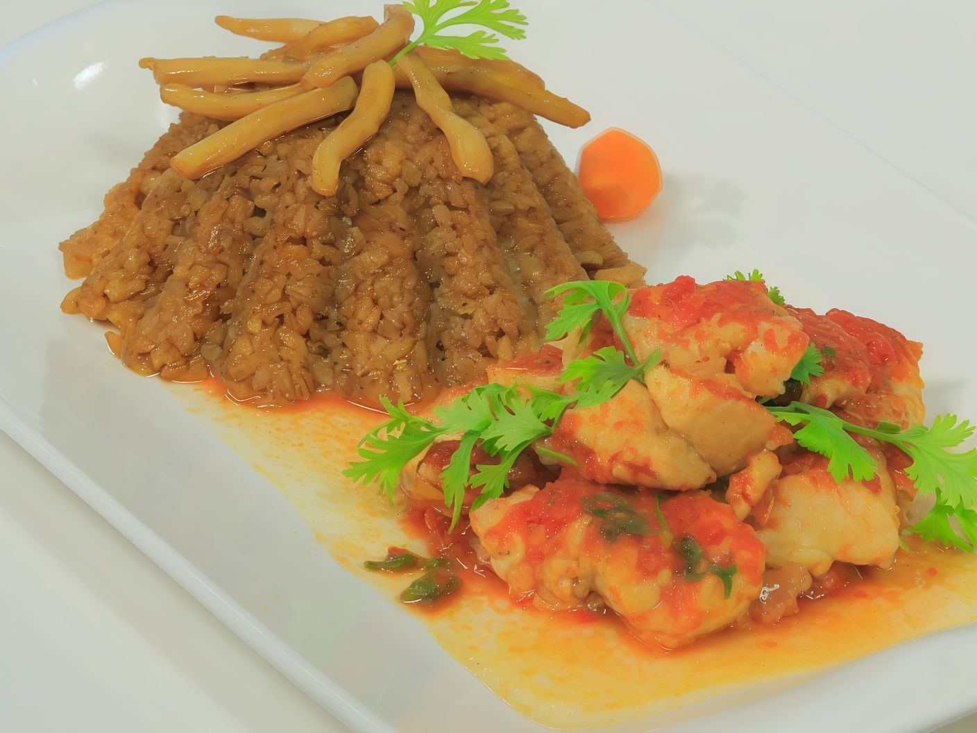 Fried Fish Filet Meal