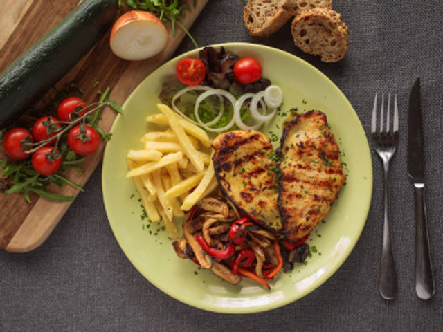 Grilled Chicken Platter