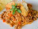 Chicken With Meat Pasta